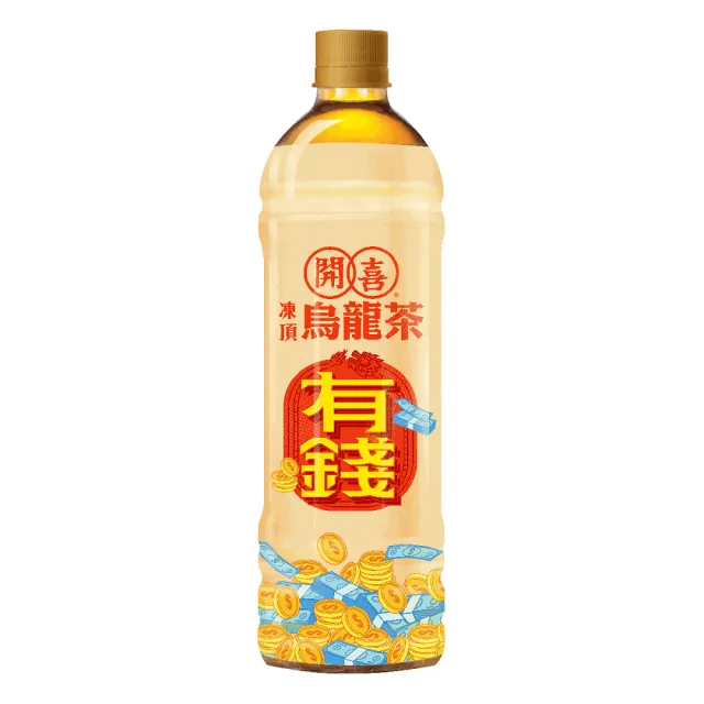 開喜】凍頂烏龍茶-有糖575mlx24入/箱(新舊包裝隨機出貨) - momo