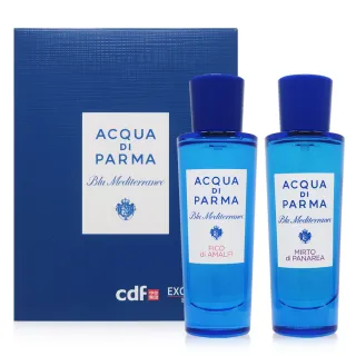 【Acqua Di Parma】藍色地中海系列淡香水禮盒 2x30ml - 加州桂+阿瑪菲無花果(平行輸入)