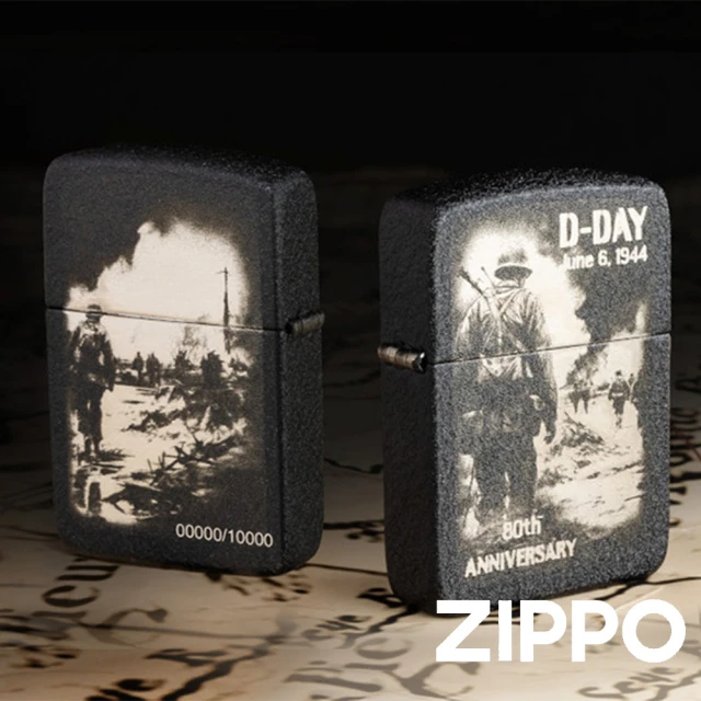 Zippo 諾曼第登陸行動80週年紀念版防風打火機(美國防風打火機)