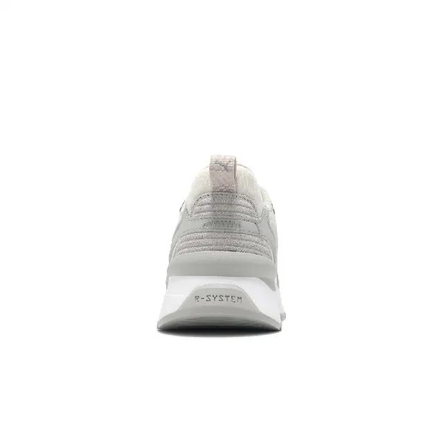 【PUMA】休閒鞋 RS 3.0 Basic Wns 女鞋 灰 白 厚底 緩衝 拼接(393773-02)