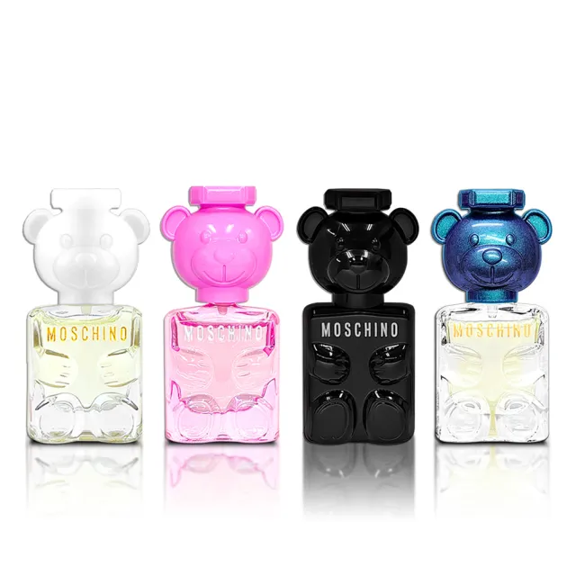 【MOSCHINO】珍珠熊/熊芯未泯淡香精/ TOY BOY 淡香精 黑熊 5ML /泡泡熊女性淡香水 5ML(沾式小香 公司貨)