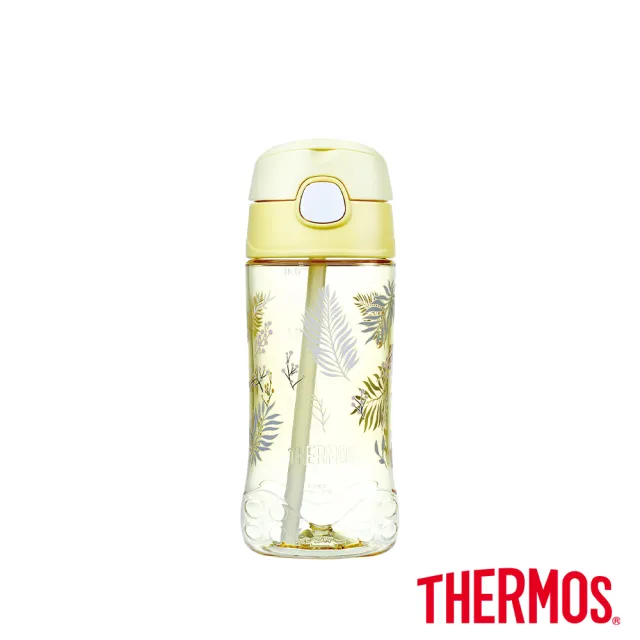 【THERMOS 膳魔師】彈蓋吸管瓶兒童瓶450ml(F4011TFW)