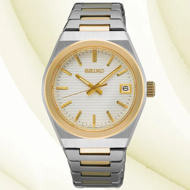 【SEIKO 精工】CS系列 簡約時尚石英腕錶 錶 週年慶 雙11(SUR578P1/6N42-00N0KS)