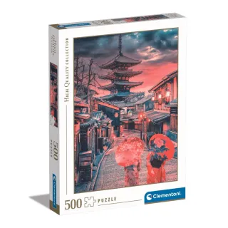 【雷諾瓦】京都晚霞/500片拼圖/Clementoni(桌遊/益智/裝飾/送禮/禮物)