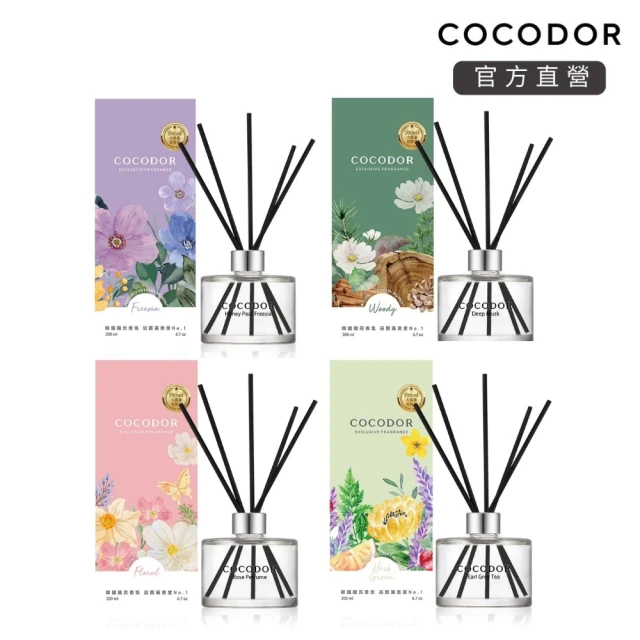 cocodor LINE FACE系列擴香瓶50ml/4入組