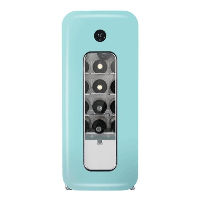 【BEST 貝斯特】50公升MUNI馬卡龍酒櫃G7113娜美藍(12瓶入紅酒櫃/飲料櫃/電子式冰箱)