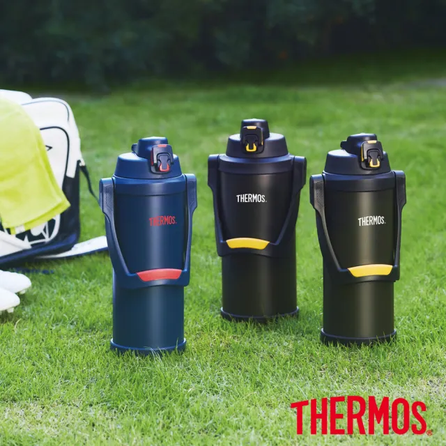【THERMOS 膳魔師】不鏽鋼彈蓋真空保冷瓶2500ml(FFV-2501)