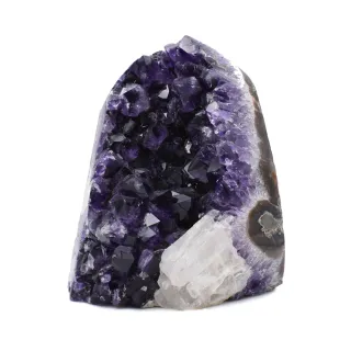 【鑫運來】◎共生紫晶鎮1627g