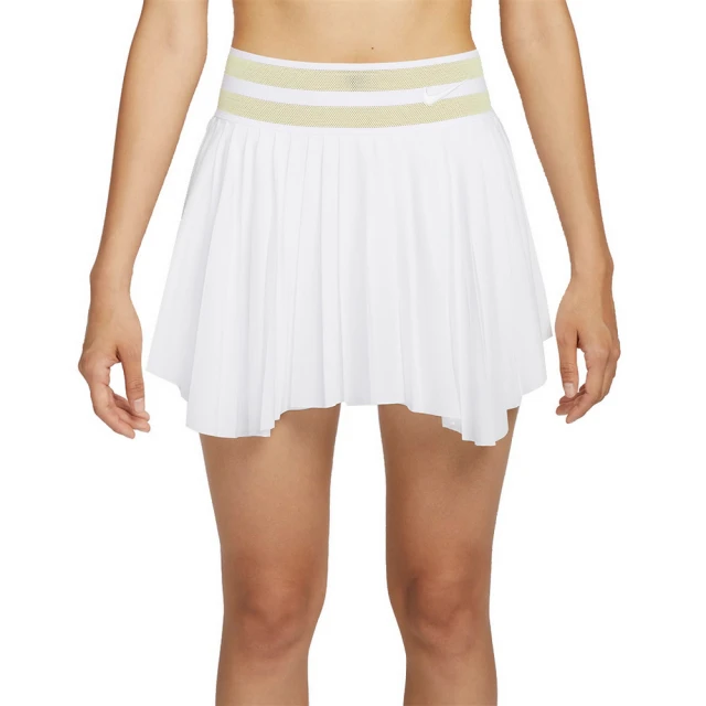 NIKE 耐吉 短裙 網球裙 運動裙 女 AS W DF SLAM SKIRT GCEL 白色(HM4588100)