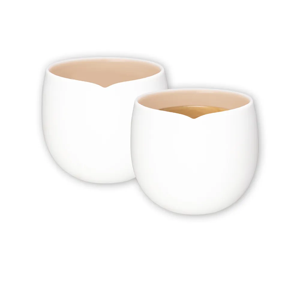 【Nespresso】Origin Lungo雙層陶瓷杯組(內含2只 Lungo 雙層陶瓷咖啡杯_180ml)