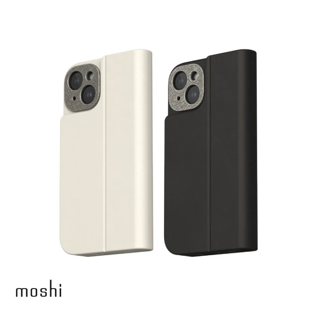 moshi iPhone 15 Magsafe Overture 磁吸可拆式卡夾型皮套(iPhone 15)