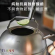 【TiANN 鈦安】蘋果精品壺 鈦水壺 煮水壺 茶壺 養生壺(3000ml)