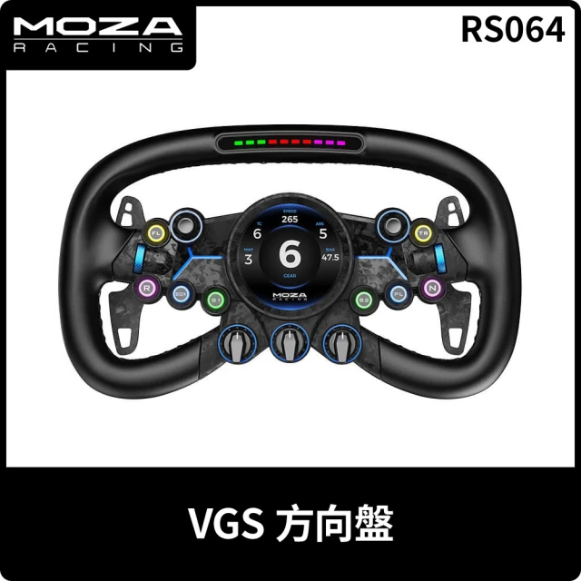 MOZA RACING 預購 8月底出貨 VGS方向盤(RS064 台灣公司貨)