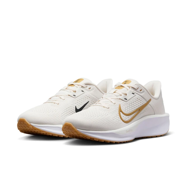 NIKE 耐吉 慢跑鞋 女鞋 運動鞋 緩震 WMNS QUEST 6 米白金 FD6034-003