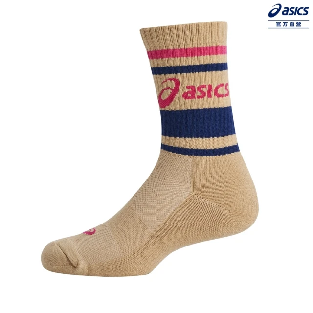 asics 亞瑟士 中筒襪 男女中性款 訓練配件(3033C034-200)