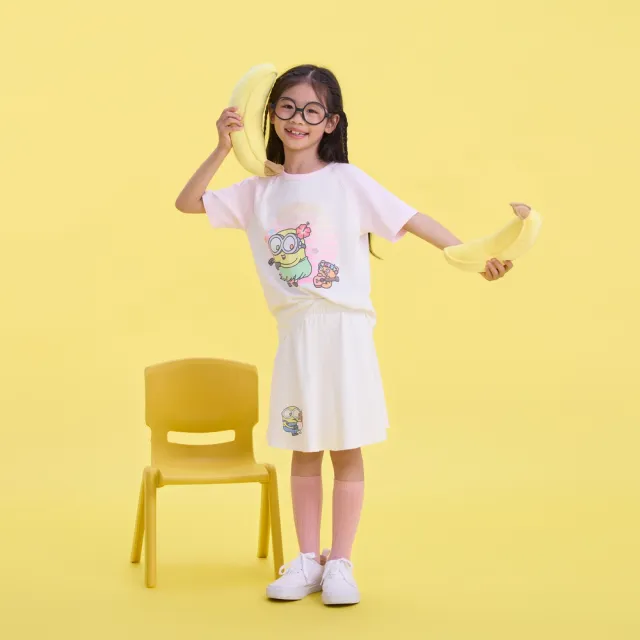 【GAP】兒童裝 Gap x Minions小小兵聯名 Logo純棉印花圓領短袖T恤-多款任選(466038&545514&562512&562525)