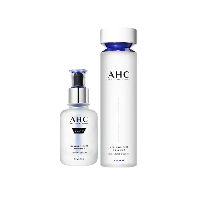 【AHC】醫美科研超導水光玻尿酸韓妞肌亮組(精華40ml+精華水130ml)