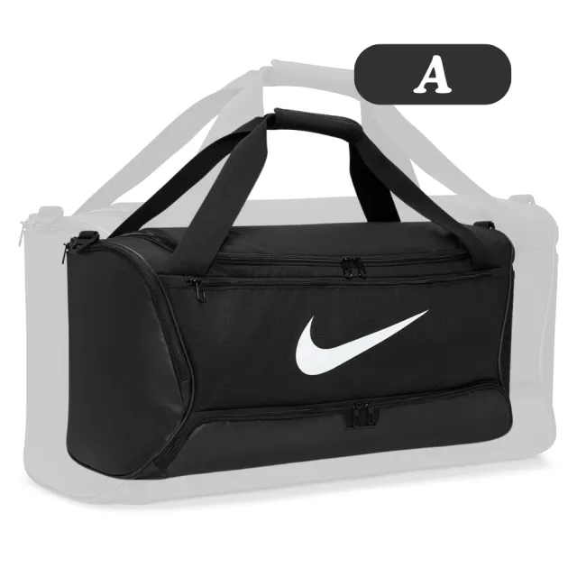 【NIKE 耐吉】手提包 健身 旅行袋 籃球袋 60L 黑 & 後背包(DH7710010 & DV0761017)