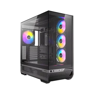 【Antec】C7 ARGB E-ATX 電腦機殼(黑色/支援背插ATX)