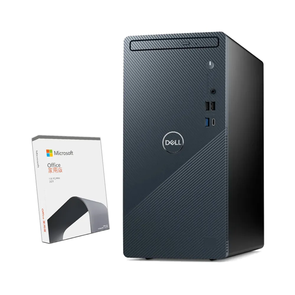 【DELL 戴爾】Office 2021組★i3四核心桌上型電腦(Inspiron/3030T-R1308BTWW/i3-14100/8G/512G SSD/W11/460