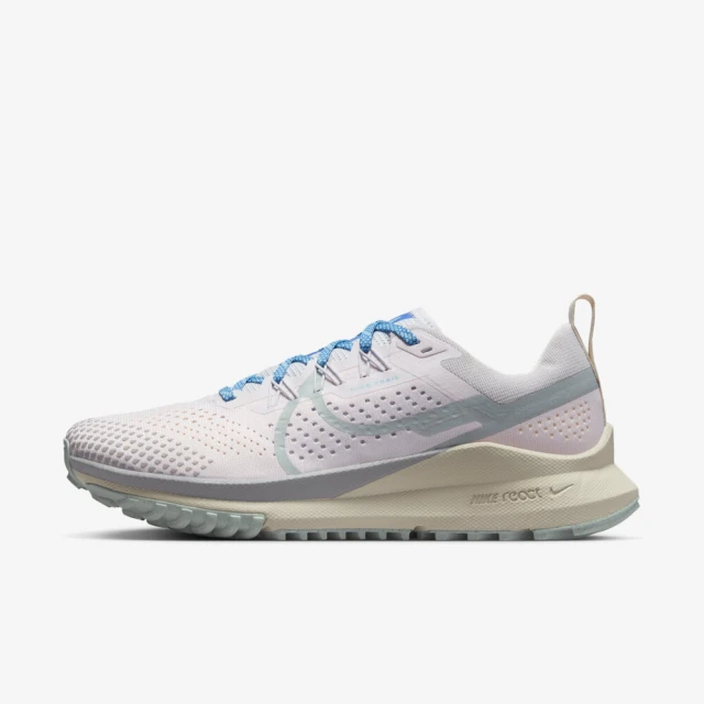 NIKE 耐吉 W React Pegasus Trail 4 女 慢跑鞋 運動 路跑 緩震 灰白藍(DJ6159-600)