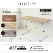 【Akira】MIT低甲醛萬用加粗方管升降書桌 寬120cm(工作桌 電腦桌 辦公桌 茶几桌 和室桌 升降桌)