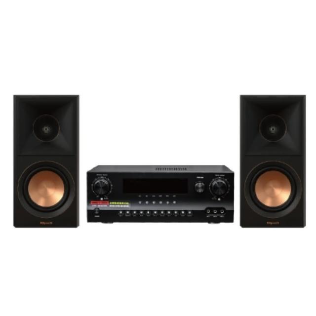 【Klipsch】RP-500M II書架式喇叭+Sky Teana DW-2擴大機 卡拉OK(送Fiesta有現麥克風*2支)
