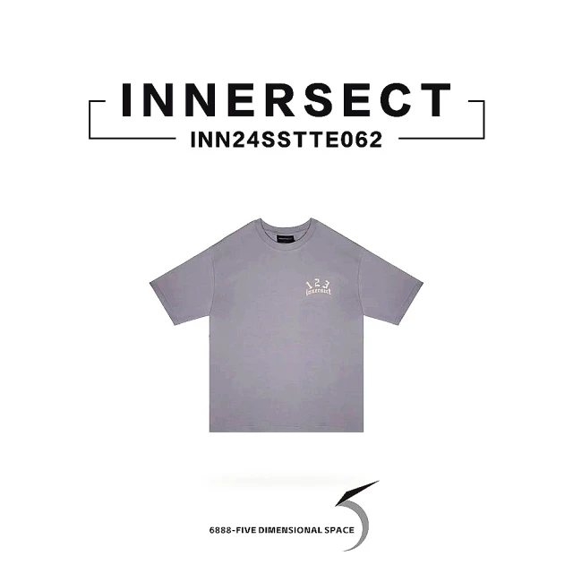 INNERSECT INNERSECT 三生萬物 123歌德字體 歐式風格 短T 24年新款 男女同款(INN24SSTTE062)