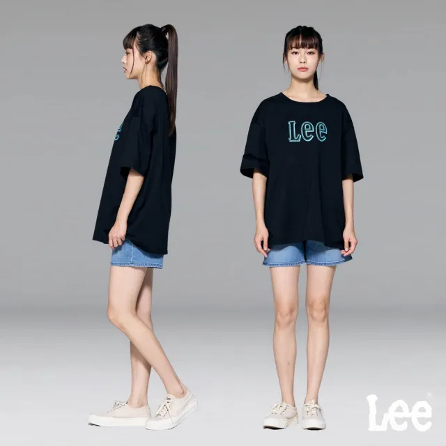 【Lee】出清品-女裝 牛仔短褲 / 涼感 刷白 中藍洗水 / Jade Fusion 系列(LL220152AVW)