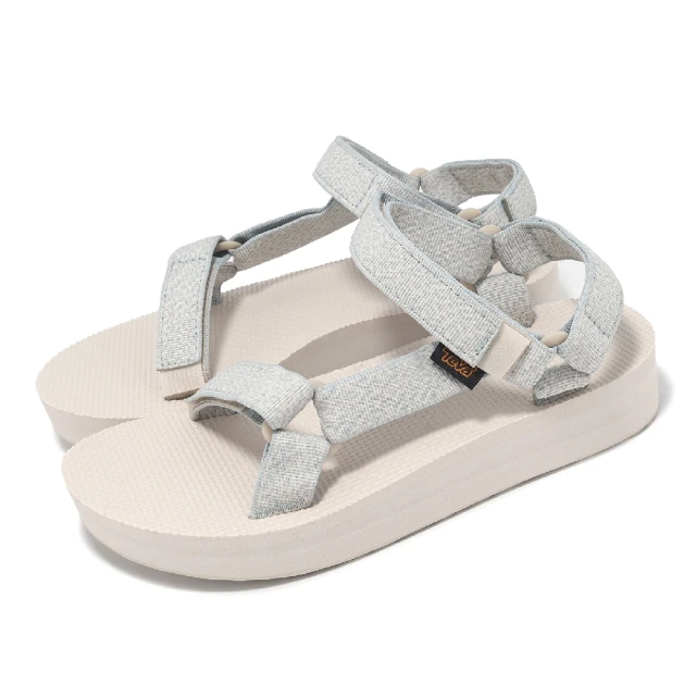 TEVA 涼鞋 W Midform Universal 女鞋 波西米亞樺木 再生織帶涼鞋 厚底 涼拖鞋(1090969BHBRC)