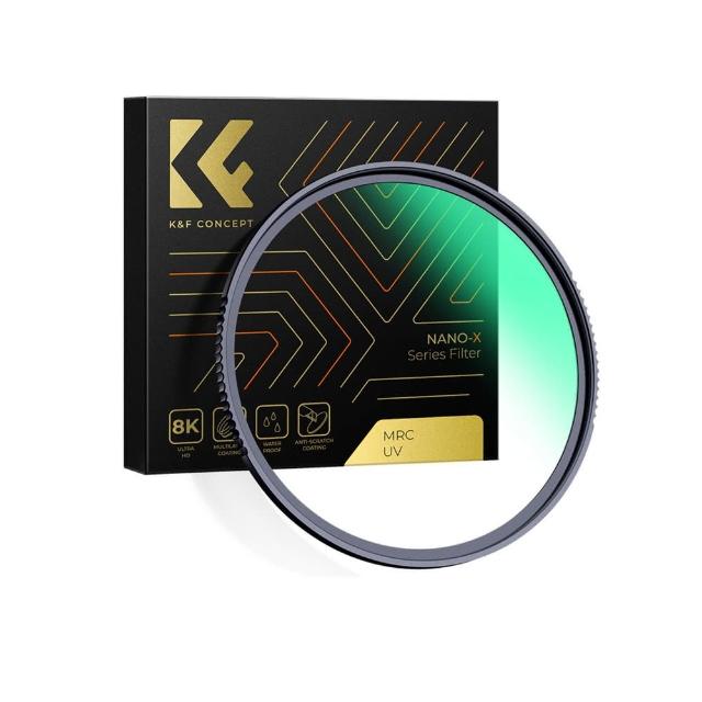 【K&F Concept】Nano-X MC 多層鍍膜 UV濾鏡 82mm(正成公司貨)