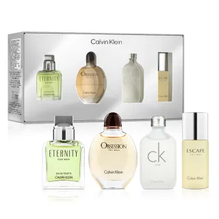 【Calvin Klein】CK ONE 中性淡香水禮盒15ml*4入(平行輸入)