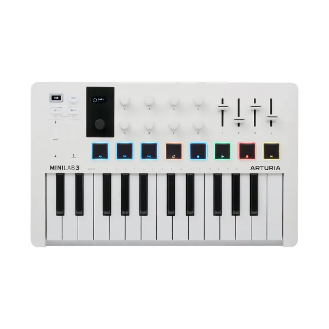 【Arturia】MiniLab MKIII MIDI 控制器(公司貨保證)