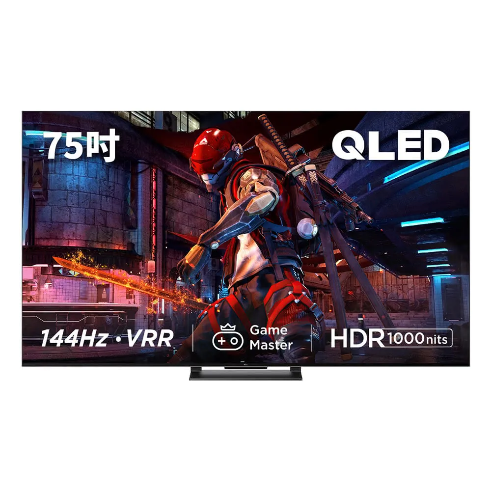 【TCL】75型 4K QLED 144Hz Google TV 量子智能連網顯示器(75C745-基本安裝)