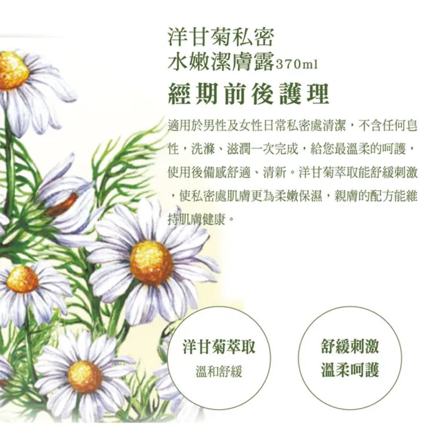 【GREEN PHARMACY 草本肌曜】私密水嫩潔膚露 370ml(3款選-鼠尾草/金盞茶樹/洋甘菊)