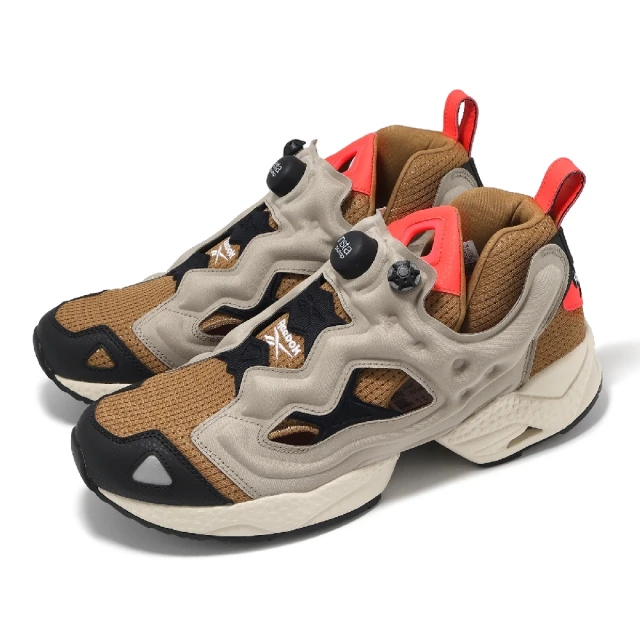 REEBOK 休閒鞋 Instapump Fury 95 男鞋 棕橘 充氣式 緩衝(100033872)