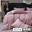 【ALAI 寢飾工場】60支天絲素色兩用被床包組(加大6尺  多款任選/300織/100%蘭精天絲萊賽爾)