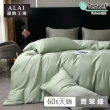 【ALAI 寢飾工場】60支天絲素色兩用被床包組(加大6尺  多款任選/300織/100%蘭精天絲萊賽爾)
