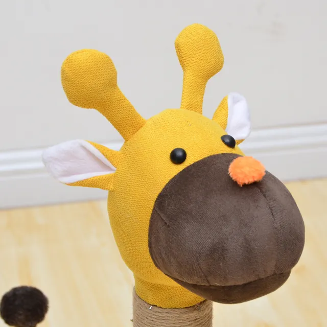 【Petpals】長頸鹿貓抓柱(貓跳台/貓窩/貓爬架/貓樹/貓咪跳台/貓抓柱)