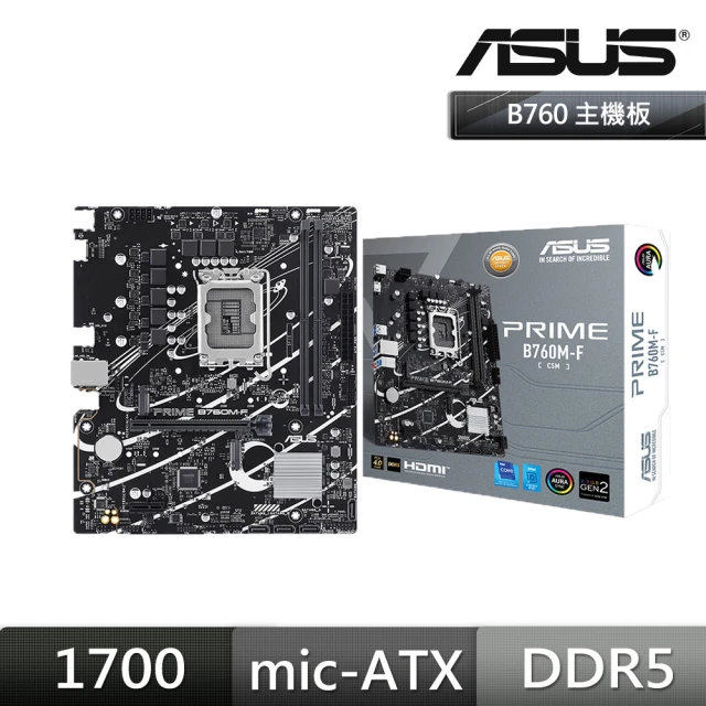 ASUS 華碩 PRIME B760M-F-CSM 主機板