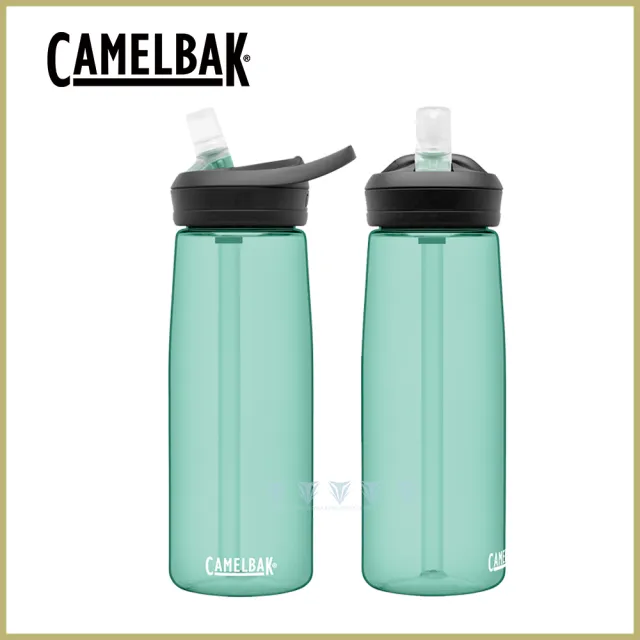 【CAMELBAK】750ml eddy+多水吸管水瓶(水壺/全新設計/多喝水)