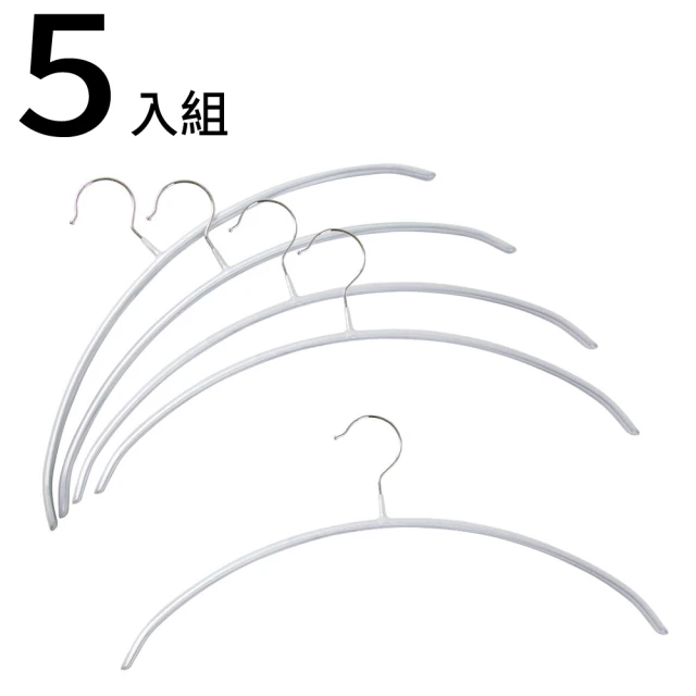 日創生活 40支組-不鏽鋼衣架42cm款(防滑衣架 白鐵衣架