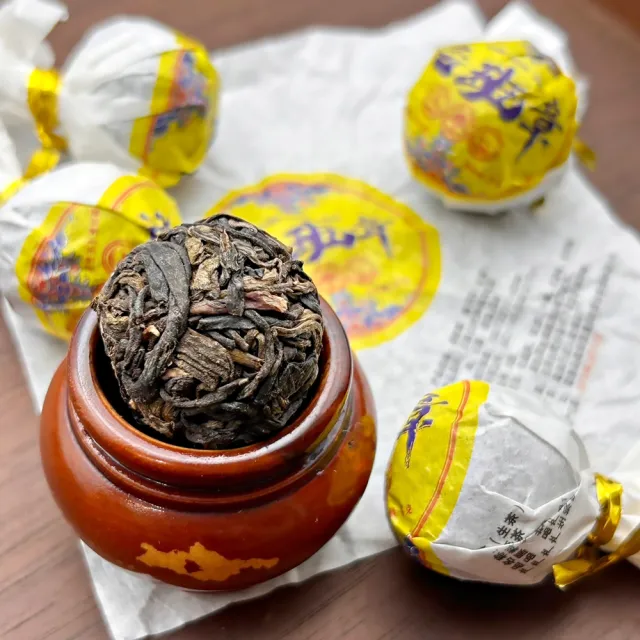 【藏古祥館】老班章普洱茶(生茶 龍珠 普洱 班章 沱茶)
