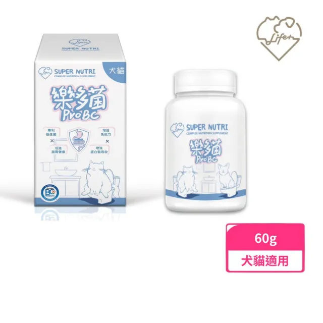 【Life+】樂多菌 Pro BC（犬貓用）60g