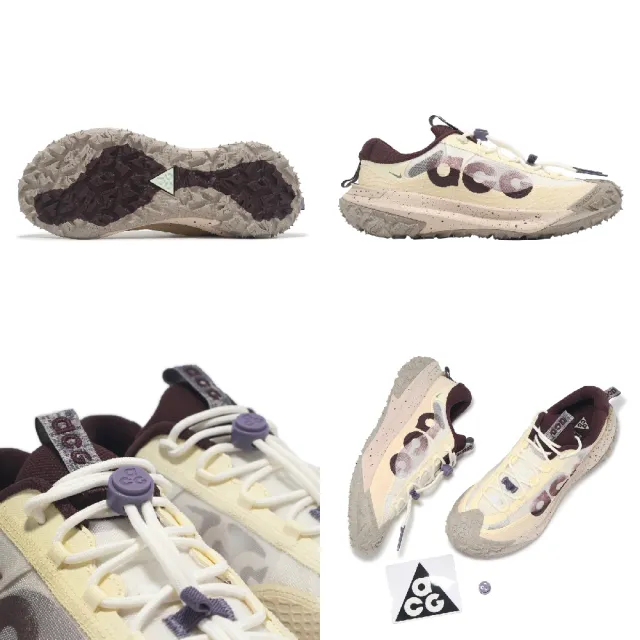 【NIKE 耐吉】戶外鞋 ACG Mountain Fly 2 Low 男鞋 棕 米白 緩衝 抓地 止滑 運動鞋(HF5700-121)