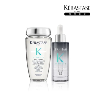 KERASTASE 巴黎卡詩 極淨平衡頭皮調理組(去屑/控油/舒緩/保濕/頭皮精華/洗髮精)