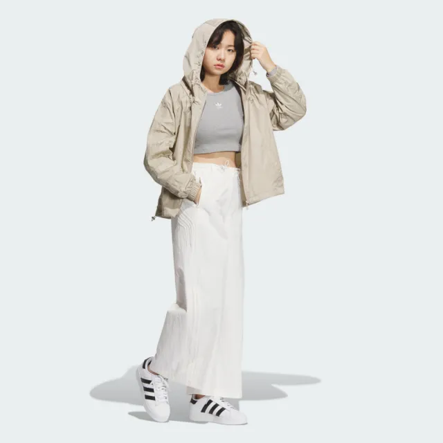 【adidas 愛迪達】連帽外套 女 - Originals JD6382