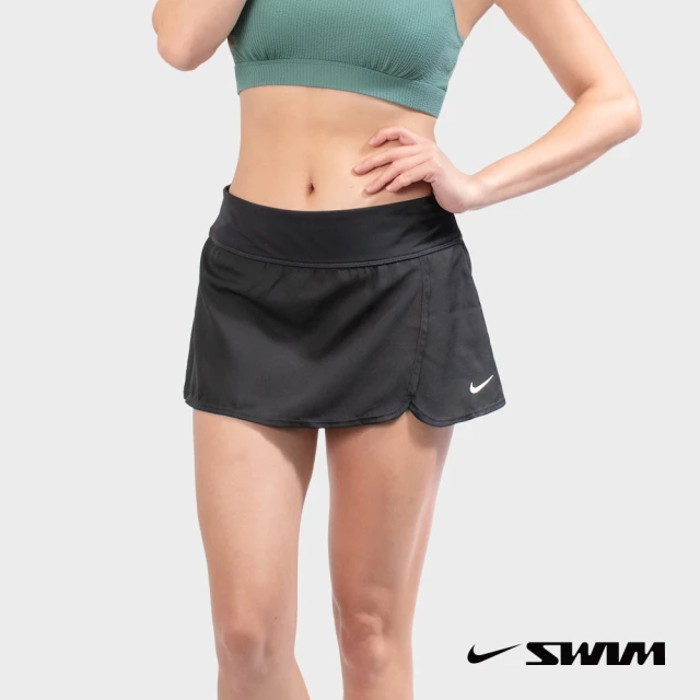 NIKE 耐吉 SWIM 女性泳裙 黑色款 NESS9201