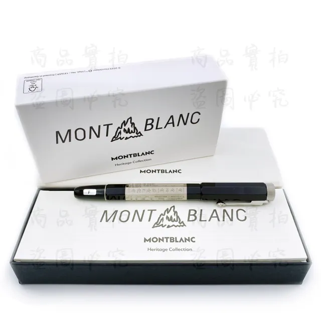 【MONTBLANC 萬寶龍】萬寶龍傳承系列埃及熱潮 DOU☆ 鋼筆 F 尖(132136)