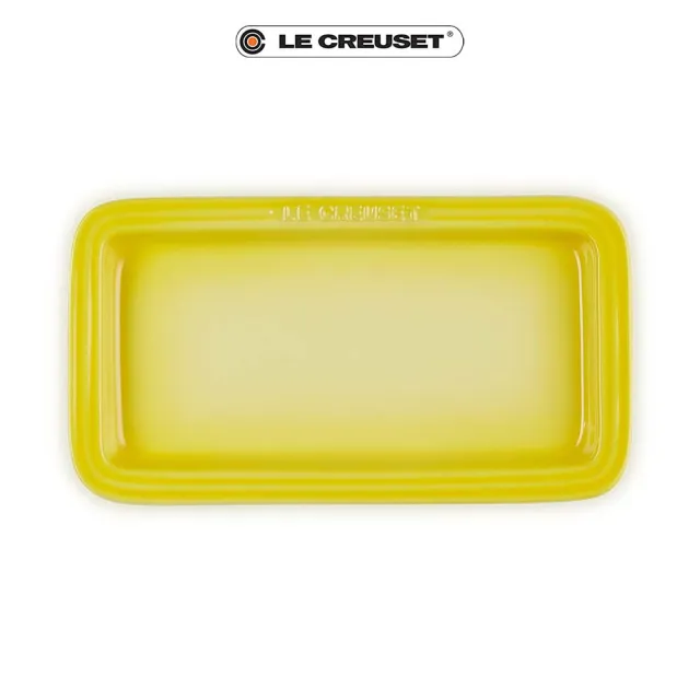 【Le Creuset】瓷器長方盤25cm(鮭魚粉/閃亮黃/薄荷綠 3色選1)